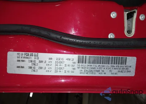 2018 Jeep Compass Trailhawk 4X4 from USA, damaged, VIN 3C4NJDDB9JT470005